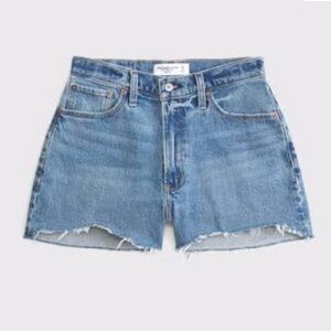 Abercrombie & Fitch Light Blue Jean Shorts